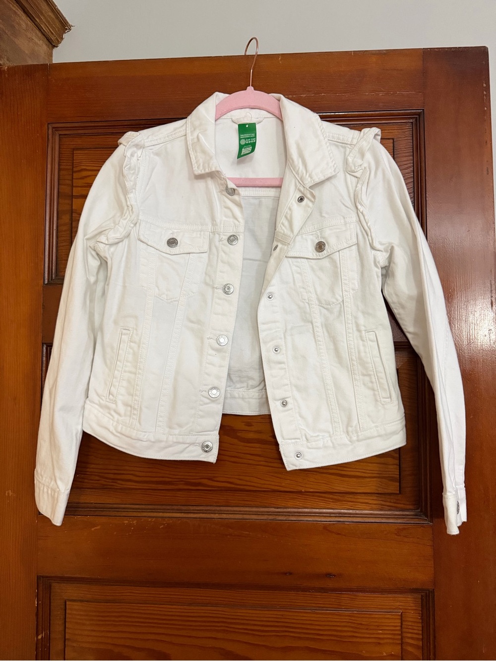 GAP White Kids Jean Jacket